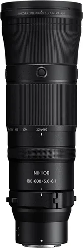Vista 4 de Nikon NIKKOR Z 180-600mm f/5.6-6.3 VR, 1 unidad (Paquete de 1)