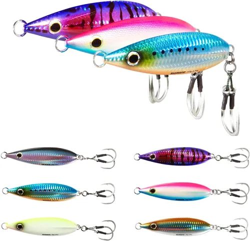 Vista 4 de Señuelos de pesca Shimano Butterfly de mariposa de caída plana