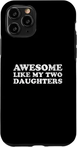 Vista 28 de Awesome Like My Two Daughters for Funny Mom Dad Parent Case for iPhone XR