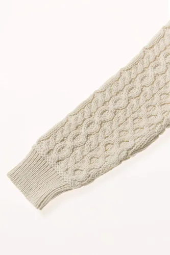 Vista 5 de Aran Crafts - Suéter de punto para hombre (100% lana de merino supersuave)