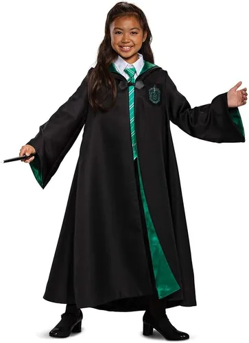 Vista 6 de Harry Potter Hogwarts - Bata clásica para niños, disfraz, accesorio