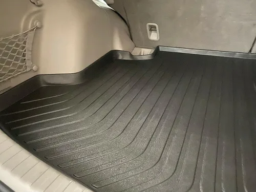 Vista 3 de Tapete de maletero para Honda CR-V 2012-2016 – Alfombrillas resistentes a la intemperie para automóviles con borde elevado – Alfombrilla