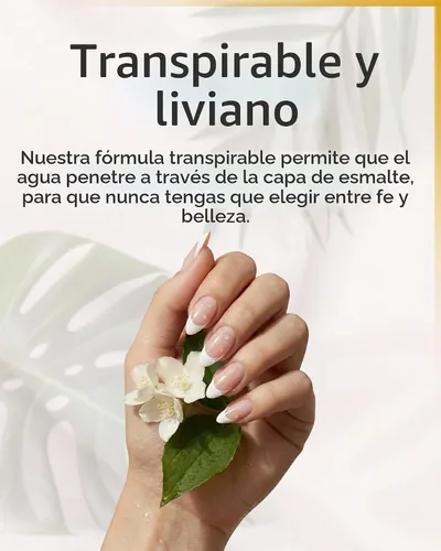 Vista 4 de karma organic Capa Base y Capa Superior 2 en 1 Esmalte de Uñas, Polvo de Inmersión y Activador de Base Polygel, Esmalte de Uñas Transparente