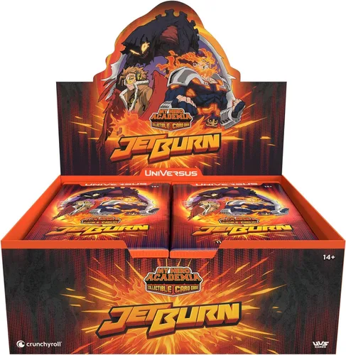 Vista 3 de My Hero Academia - Juego de cartas coleccionables 6: Jet Burn Booster Display