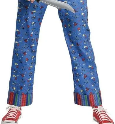 Vista 6 de Party City Chucky Disfraz de Halloween para mujer, juego infantil incluye overol