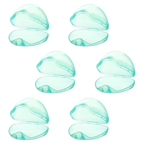 Vista 15 de Accmor Funda para chupete, estuche para chupete, contenedor para chupete para viajes, sin BPA, transparente, paquete de 2