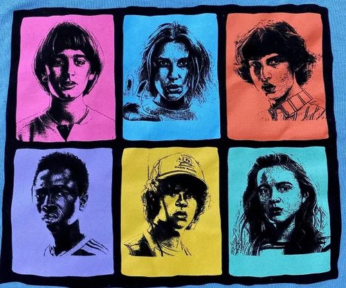 Vista 3 de Stranger Things Juniors Young - Camiseta corta de algodón para mujer