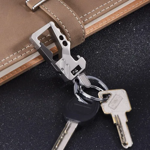 Vista 6 de 2 Pack Car Key Chain Bottle Opener Keychain for Men and Women