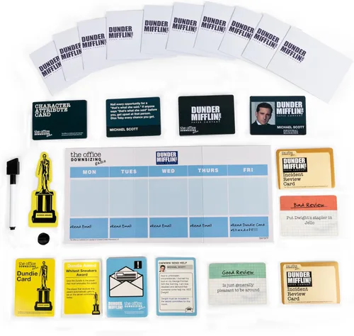 Vista 2 de The Office TV Show - Juego de mesa retro para adultos
