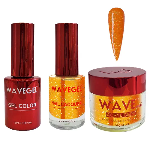 Vista 67 de WAVEGEL - Juego de gel de remojo, laca de uñas y polvo acrílico y polvo de inmersión a juego - Colección Queen - #001 Negro sedoso