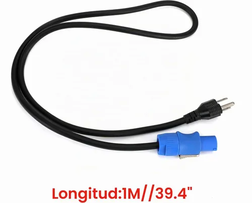 Vista 8 de Cable de alimentación de 3.3 ft para 350 W/330 W/280 W/230 W/200 W cabeza móvil enchufe de EE. UU