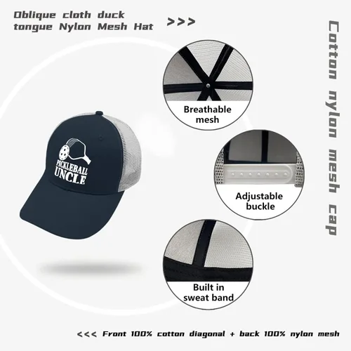 Vista 7 de Baseball Caps Pickleball Uncle Baseball Cap for Women Vintage Denim Caps Adjustable