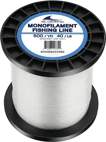 Vista 46 de BLUEWING Sedal de pesca monofilamento 6,8,10,12,15,20,25,30,40,50,60,80,100,130,250,300,400 libras, 50,100,500,1000,3000 yardas, hilo de pescar mono
