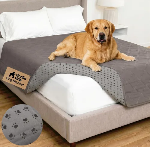Vista 16 de GORILLA GRIP® Manta impermeable para perro, funda de sofá para perros, 30 x Borgoña