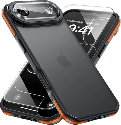 Vista 138 de Yriklso 3 en 1 Funda Magnética Fuerte para iPhone Air, 1X Protector de Pantalla + 1X Protector de Lente de Cámara, Cubierta Protectora a Prueba