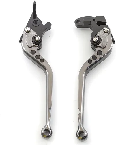 Vista 2 de Palancas de freno de embrague CNC para Banshee 350 YFZ350 95-08, Wolverine 350 Warrior YFM350 02-04, YFM 700 660 Raptor 01-06, YFS200 Blaster 03-07