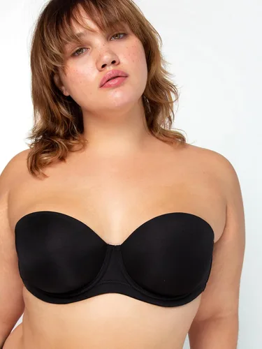 Vista 5 de Smart & Sexy Sujetador sin tirantes con forro ligero de soporte completo para mujer