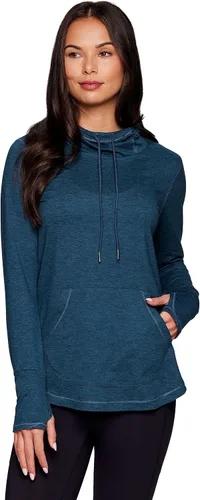 Vista 4 de RBX Active - Sudadera con capucha y manga larga para mujer