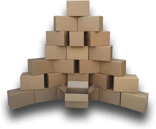 Vista 14 de Cajas de embalaje corrugadas para correo y envío - paquete de 25 (6 x 4 x 4 pulgadas / paquete de 25)