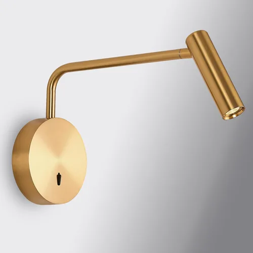 Vista 12 de ZEROUNO Lámpara Montada en Pared, Aplique de Pared LED Cableado con Interruptor de Encendido/Apagado Moderno de 3000K con Brazo Oscilante
