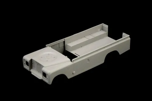 Vista 7 de Italeri 3665 1:24 Land Rover 109 LWB - Kit de construcción, construcción de modelos de pie, manualidades, hobby, pegado, kit de plástico, detallado