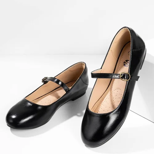 Vista 7 de Rekayla Mary Jane - Zapatos planos para mujer, cómodos y elegantes, con punta redonda