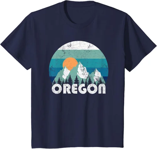 Vista 56 de Oregon State Retro Vintage Camiseta