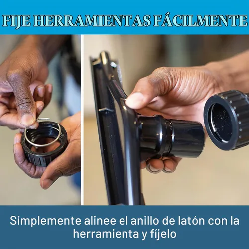 Vista 8 de Powr-Flite Pro-Lite - Aspiradora de mochila de grado comercial de 4 cuartos de galón, aspiradora portátil con kit de herramientas, BP4S Aspiradora