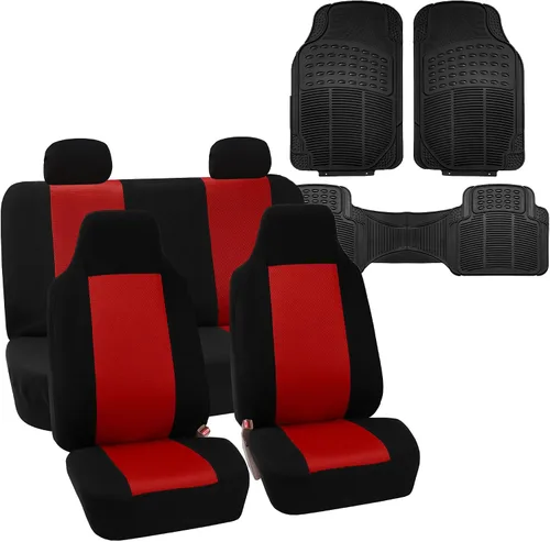 Vista 16 de FH Group Fundas de Asientos de Automóvil de Malla de Aire 3D Juego Delantero – Protectores de Asientos Automotrices de Ajuste Universal, Fundas