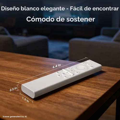 Vista 6 de Reemplazo para control remoto por voz Samsung Frame Smart TV