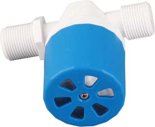 Vista 2 de Válvula de flotador automática Válvula de control de nivel de agua, instalación interna de entrada de agua, parada cuando está llena, nailon