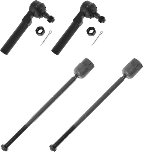 Vista 148 de TRQ Juego de varillas de acoplamiento delanteras interiores y exteriores, 4 piezas, compatible con Kia Soul 2014-2019 15-19 Soul EV