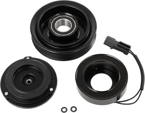 Vista 11 de cciyu Embrague del compresor del aire acondicionado para Ford Focus 2.0L 2000-2002 Asamblea de compresores de reparación de automóviles 57162 58162