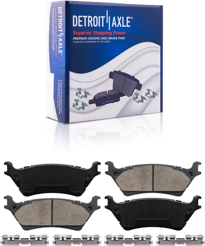 Vista 21 de Detroit Axle - Pastillas de Freno Delantero Izquierdo Reemplazo de Pinza de Disco para Ford Fusion Mazda 6 Lincoln MKZ Mercury Milan 2006-2012