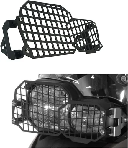Vista 3 de Protector de rejilla para faros delanteros de motocicleta, compatible con BMW F800GS F700GS F650GS F 800 700 GS 2008-2017, protección de lámpara