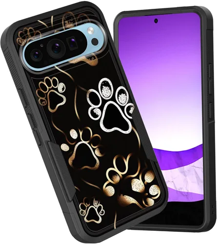 Vista 88 de Funda para Pixel 6A, funda híbrida de doble capa resistente a prueba de golpes de policarbonato duro de silicona suave TPU para Google Pixel 6A