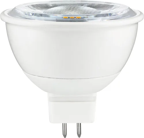Vista 4 de Sunlite Mini bombilla LED MR16, 12 voltios, 7 vatios (equivalente a 50 W), base GU5.3, regulable, certificación UL, 30 K, blanco cálido, paquete de 6