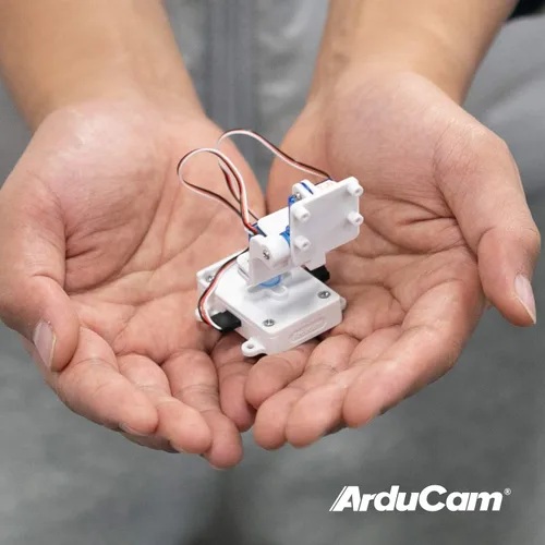 Vista 7 de Arducam Plataforma de inclinación panorámica de cámara mejorada compatible con módulo de cámara Raspberry Pi 3/V1/V2, tablero Nvidia Jetson