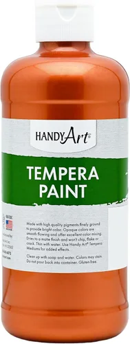 Vista 27 de Handy Art Pintura al temple premium, negro, botella de pinta de 16 oz