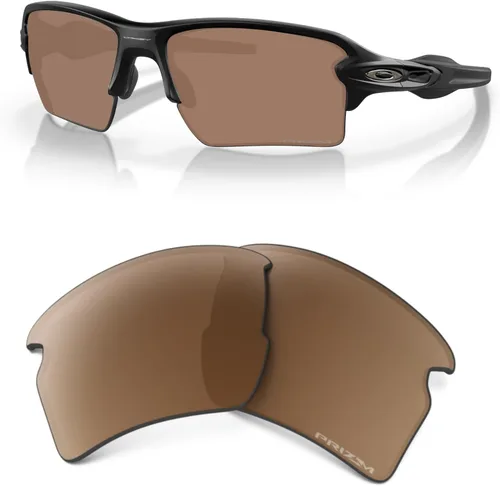 Vista 12 de OAKLEY Authentic Flak 2.0 XL OO9188 Polarized REPLACEMENT Lenses +BUNDLE Bag+ Bundle Microfiber Pouch -FRAMES NOT INCLUDED