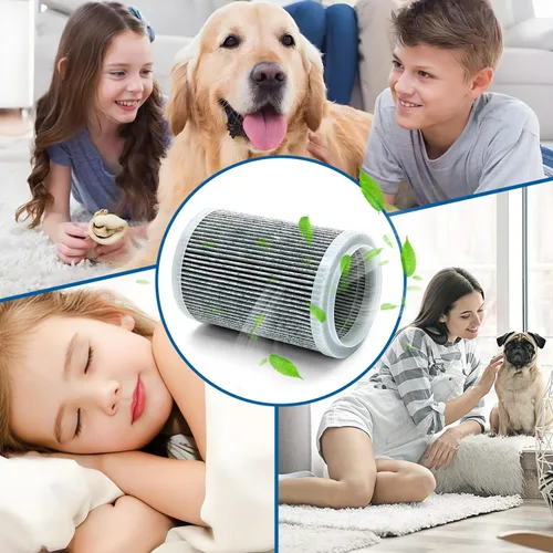 Vista 7 de Filtro de repuesto HEPA para purificador de aire compatible con filtro ZHIBO-C30 para filtros purificadores de aire ANB-VIHOSE-41021 (paquete de 2)