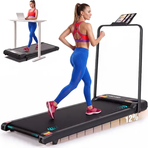 Vista 11 de Almohadilla pequeña con cinta de correr plegable inclinada para oficina