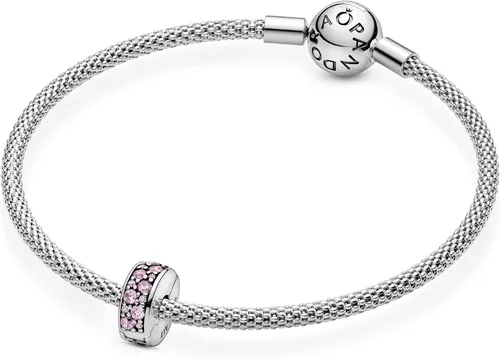 Vista 5 de Pandora Shining Elegance Rosa Clip 791817pcz