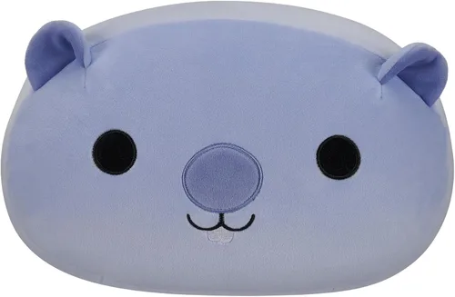 Vista 2 de Squishmallows Stackables Original - Mapache Javari de 12 pulgadas en lavanda ultra suave, oficial de Jazwares Marmota Lavanda
