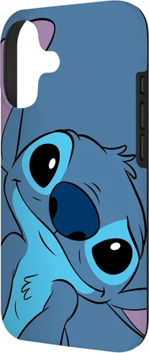 Vista 2 de Disney Lilo y Stitch Linda Carátula de Stitch en Color Gris Pizarra para iPhone 17