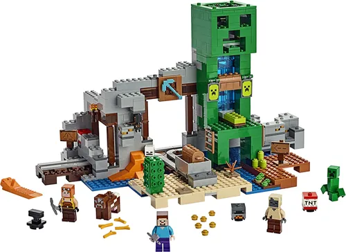 Vista 2 de LEGO Minecraft The Creeper Mine 21155 - Juego de construcción (834 piezas)