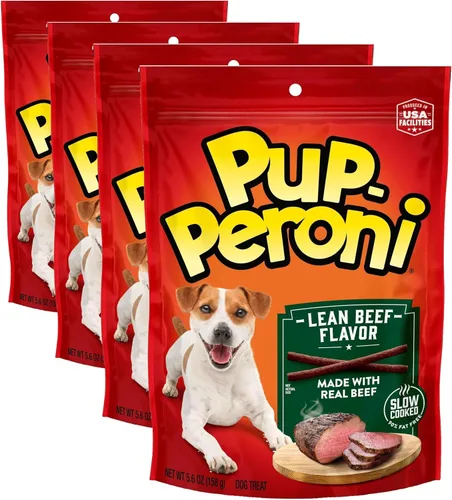 Vista 10 de Pup-Peroni Golosinas para perros con sabor a carne magra, bolsa de 5.6 onzas
