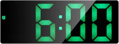 Vista 2 de Hermoso reloj electrónico USB, reloj, reloj electrónico, despertador, para el hogar multifuncional duradero