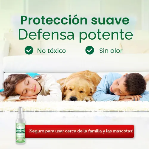 Vista 3 de Hygea Natural - Aerosol natural para piojos, ácaros y chinches para viajes - Tamaño aprobado por la TSA – Apto para niños y mascotas – Resultados