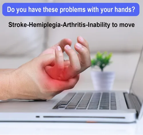 Vista 5 de Guantes robot de rehabilitación ZKES, ortesis para dedos de hemiplejia por accidente cerebrovascular, equipo de recuperación de mano